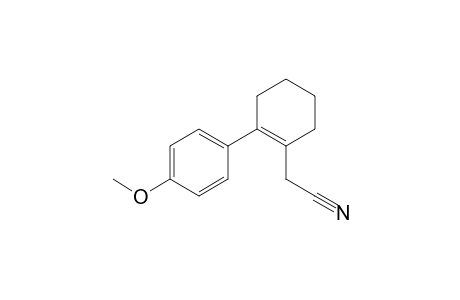 2-(p-anisyl)-1-cyclohexenylacetonitrile