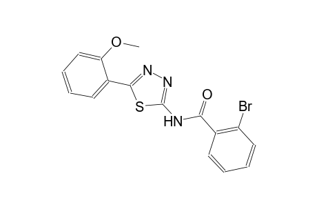 2-bromo-N-[5-(2-methoxyphenyl)-1,3,4-thiadiazol-2-yl]benzamide