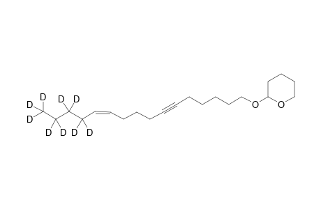 2-[( 13',13',14',14',15',15',16',16',16'-Nonadeuterio-hexadec-6'-yn-11'-en-1'-yl)oxy]-tetrahydropyran
