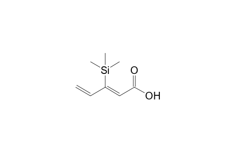 (Z)-3-(Trimethylsilyl)penta-2,4-dienoic acid