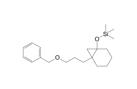 6-(3-Benzyloxypropyl)-1-(trimethylsilyloxy)bicyclo[4.1.0]heptane
