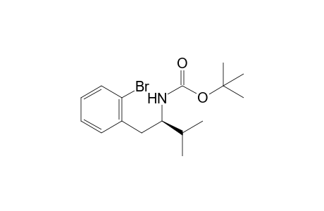 (2S)-2-N-tert-Butoxycarbonyl-1-(2'-bromophenyl)-3-methyl-2-butylamine