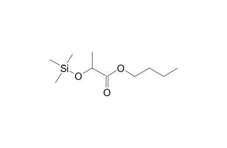 Butyl 2-hydroxypropanoate, tms