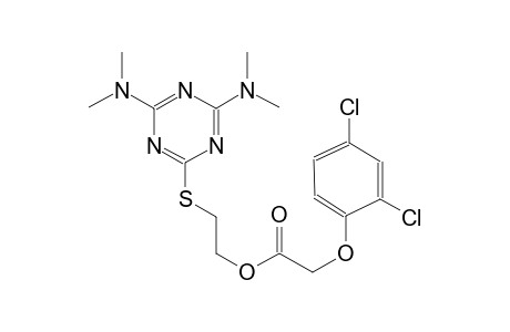 acetic acid, (2,4-dichlorophenoxy)-, 2-[[4,6-bis(dimethylamino)-1,3,5-triazin-2-yl]thio]ethyl ester