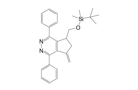 tert-Butyl-dimethyl-[(5-methylene-1,4-diphenyl-6,7-dihydrocyclopenta[d]pyridazin-7-yl)methoxy]silane