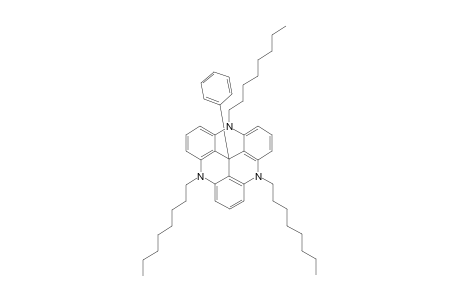 12c-Phenyl-4,8,12-tri-n-octyl-4,8,12-triazatriangulene
