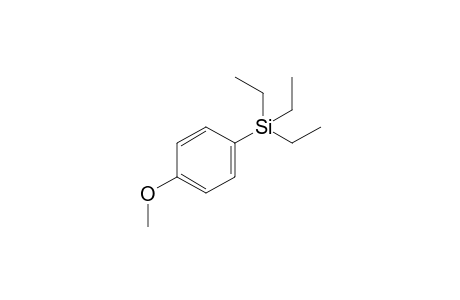 4-Triethylsilylanisole