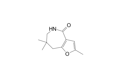 2,7,7-trimethyl-5,6,7,8-tetrahydro-4H-furo[3,2-c]azepin-4-one