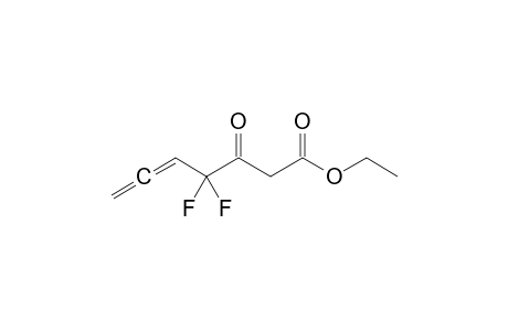 Ethyl 4,4-difluoro-3-oxo-5,6-heptadienoate