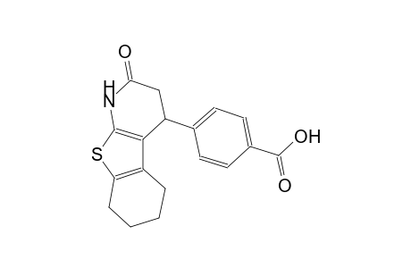 benzoic acid, 4-(1,2,3,4,5,6,7,8-octahydro-2-oxobenzo[4,5]thieno[2,3-b]pyridin-4-yl)-