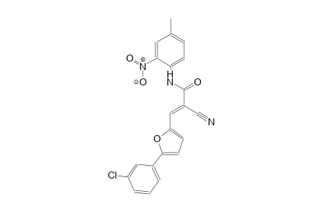 2-propenamide, 3-[5-(3-chlorophenyl)-2-furanyl]-2-cyano-N-(4-methyl-2-nitrophenyl)-, (2E)-
