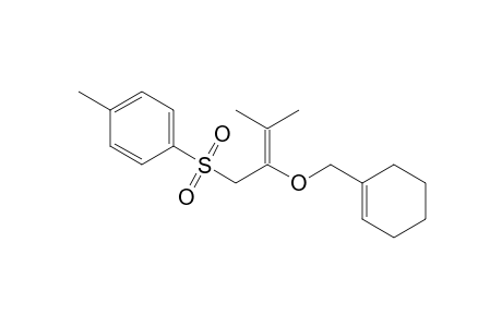 Benzene, 1-[[2-(1-cyclohexen-1-ylmethoxy)-3-methyl-2-butenyl]sulfonyl]-4-methyl-