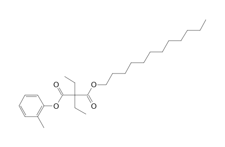 Diethylmalonic acid, dodecyl 2-methylphenyl ester