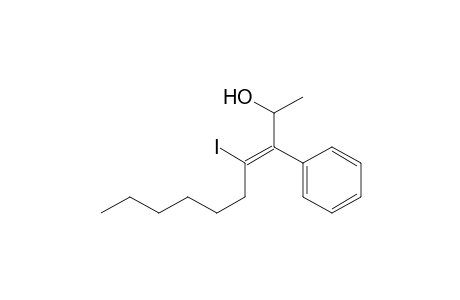 (Z)-4-Iodo-3-phenyldec-3-en-2-ol