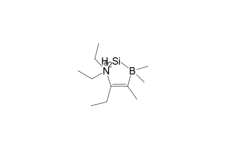 4,5,5-triethyl-2,5-dihydro-2,2,3-trimethyl-1H-1,2,5-azoniasilaboratol