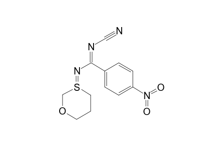 S-(3"-Oxapentamethylene)-N-[1'-cyano-2'-(p-nitrophenyl)-1'-azavin-2'-yl]sulfimide