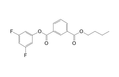 Isophthalic acid, butyl 3,5-difluorophenyl ester