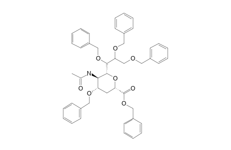 BENZYL-5-ACETAMIDO-2,6-ANHYDRO-4,7,8,9-TETRA-O-BENZYL-3,5-DIDEOXY-D-ERYTHRO-L-GLUCO-NONONAT
