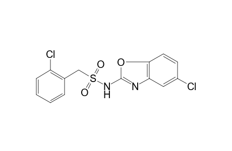 Methanesulfonamide, N-(5-chlorobenzooxazol-2-yl)-c-(2-chlorophenyl)-