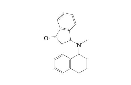 3-[Methyl(1,2,3,4-tetrahydro-1-naphthalenyl)amino]-1-indanone
