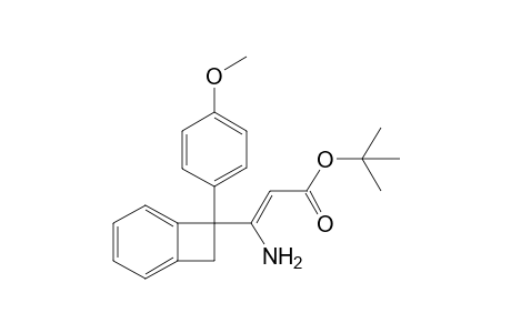 (Z)-1,1-Dimethylethyl 3-amino-3-{7'-(4"-methoxyphenylbicyclo[4.2.0]octa-1',3',5'-trien-7'-yl)propenoate