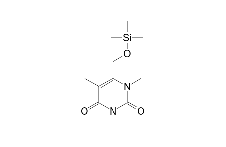 1,3,5-trimethyl-6-(trimethylsilyloxymethyl)pyrimidine-2,4-dione
