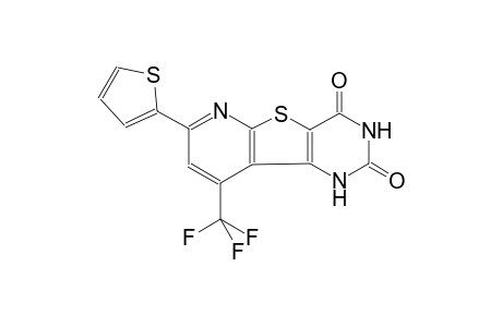 pyrido[3',2':4,5]thieno[3,2-d]pyrimidine-2,4(1H,3H)-dione, 7-(2-thienyl)-9-(trifluoromethyl)-