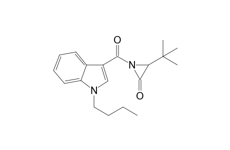 3-Tert-butyl-1-[(1-butyl-1H-indol-3-yl)carbonyl]aziridin-2-one