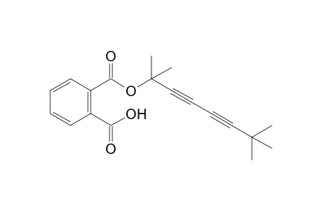 2,7,7-trimethyl-3,5-octadiyn-2-ol, phthalate (1:1)