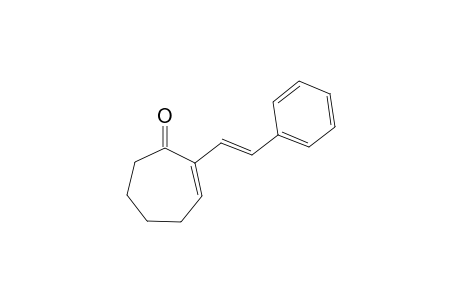 (E)-2-Styrylcyclohept-2-enone