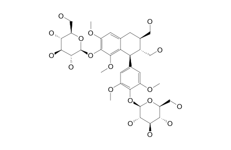 (+)-LYONIRESINOL-4,4'-BIS-O-BETA-D-GLUCOPYRANOSIDE