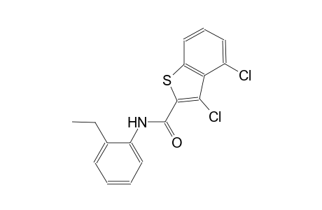 3,4-dichloro-N-(2-ethylphenyl)-1-benzothiophene-2-carboxamide