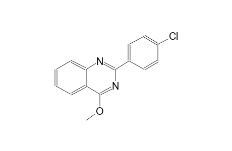 2-(4-chlorophenyl)-4-methoxyquinazoline