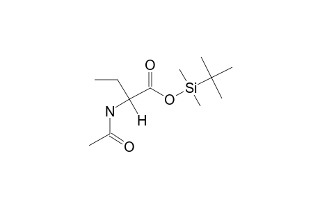 2-(Acetylamino)butanoic acid, tbdms derivative