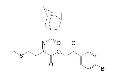 homocysteine, S-methyl-N-(tricyclo[3.3.1.1~3,7~]dec-1-ylcarbonyl)-, 2-(4-bromophenyl)-2-oxoethyl ester