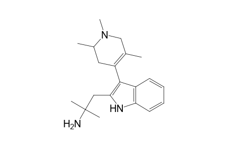2-Methyl-1-[3-(1,2,5-trimethyl-1,2,3,6-tetrahydro-4-pyridinyl)-1H-indol-2-yl]-2-propanamine