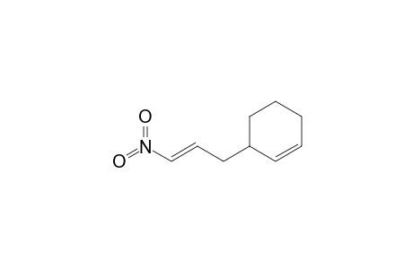 Cyclohexene, 3-(3-nitro-2-propenyl)-, (E)-