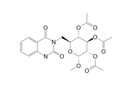 METHYL-6-(N(3))-QUINAZOLINEDIONYL-6-DEOXY-2,3,4-TRI-O-ACETYL-ALPHA-D-GLUCOPYRANOSIDE