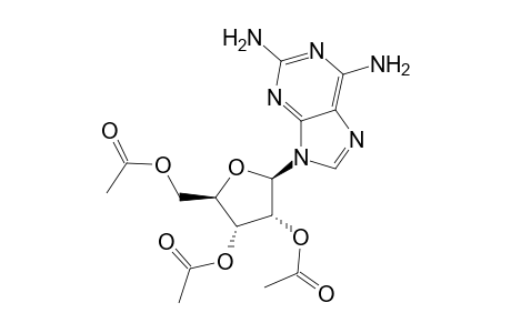 [(2R,3R,4R,5R)-3,4-diacetoxy-5-(2,6-diaminopurin-9-yl)tetrahydrofuran-2-yl]methyl acetate