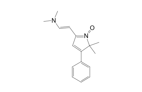 5-(2'-Dimethylaminovinyl)-2,2-dimethyl-3-phenyl-2H-pyrrole 1-Oxide