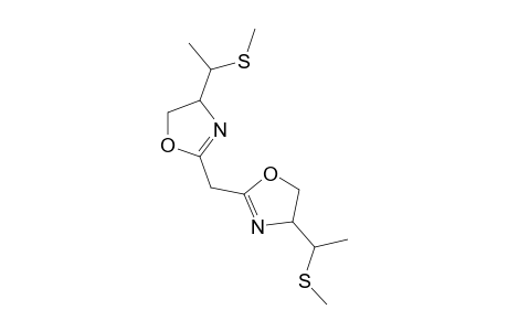 4,4',5,5'-Tetrahydro-4,4'-bis(methylthioethyl)-2,2'-methylenedioxazole