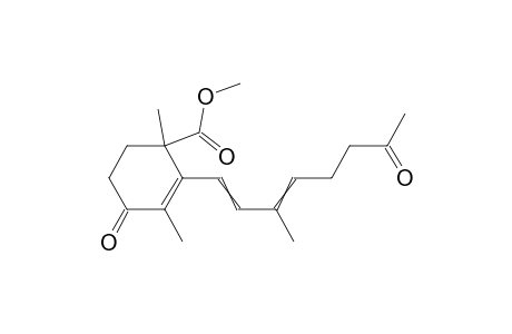 Methyl 2-((1e),(3e)-3-methyl-7-oxoocta-1,3-dienyl)-1,3-dimethyl-4-oxocyclohex-2-enyl-1-carboxylate
