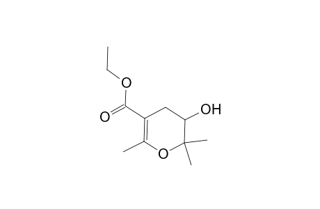 Ethyl 3,4-Dihydro-3-hydroxy-2,2,6-trimethyl-2H-pyran-5-carboxylate