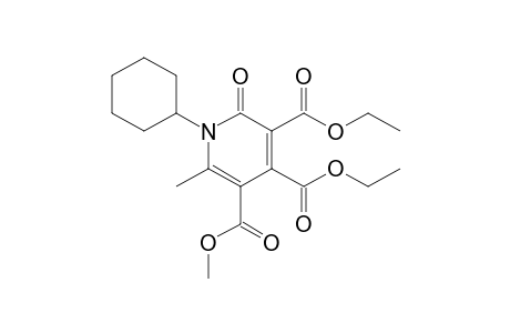 3,4-Diethyl 5-Methyl N-cyclohexyl-6-methyl-2-pyridone-3,4,5-tricarboxylate