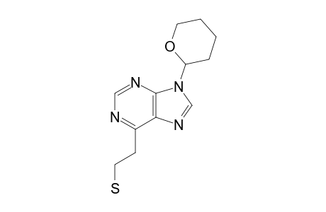 6-(2-SULFANYLETHYL)-9-(TETRAHYDROPYRAN-2-YL)-PURINE