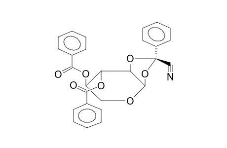 3,4-DI-O-BENZOYL-1,2-O-[(1-EXO-CYANO)BENZYLIDENE]-ALPHA-D-XYLOPYRANOSE