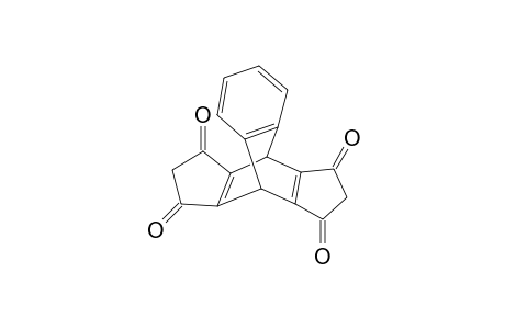 Triptycene bis-cyclopentenedione