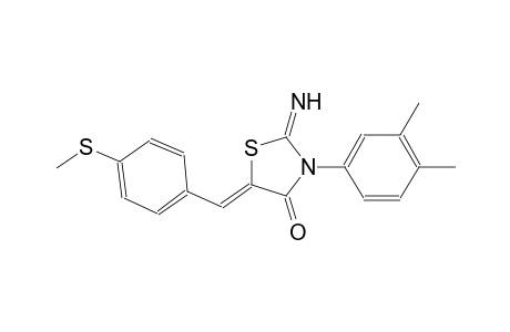 4-thiazolidinone, 3-(3,4-dimethylphenyl)-2-imino-5-[[4-(methylthio)phenyl]methylene]-, (5Z)-