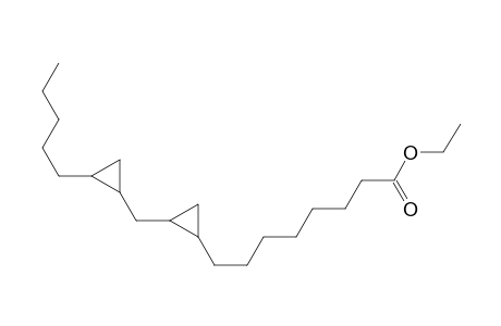 Ethyl ester of 2-(2-pentylcyclopropylmethyl)cyclopropaneoctanoic acid