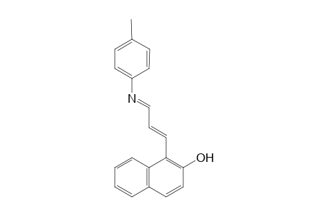 2-Naphthole, 1-[3-(4-tolylimino)-1-propenyl]-